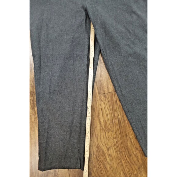 Women’s Plus Ava & Viv Ankle Pants 16 Grey Flat Front Workwear Trousers - Picture 6 of 10